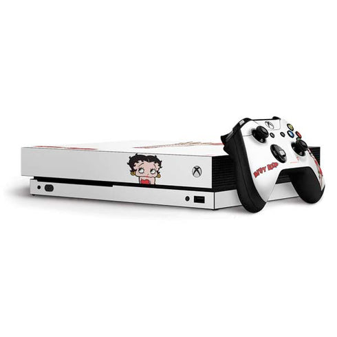 Betty Boop Pose Xbox One X Bundle Skin