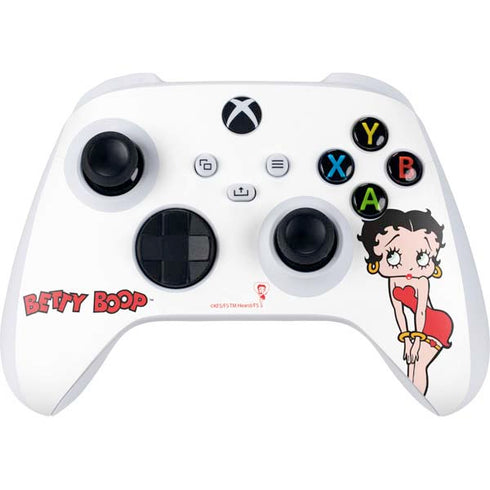 Betty Boop Pose Xbox Series S Controller Skin