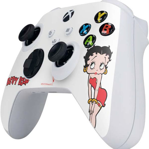 Betty Boop Pose Xbox Series S Controller Skin
