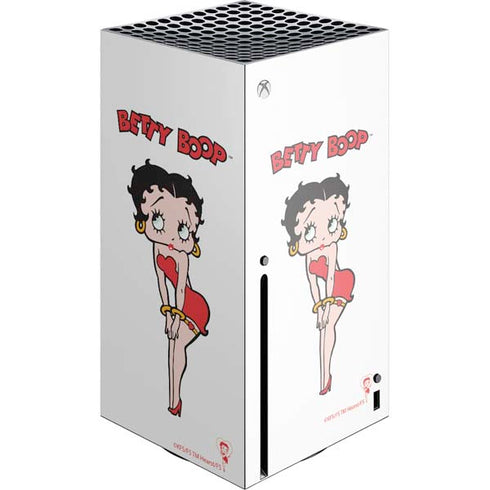 Betty Boop Pose Xbox Series X Console Skin