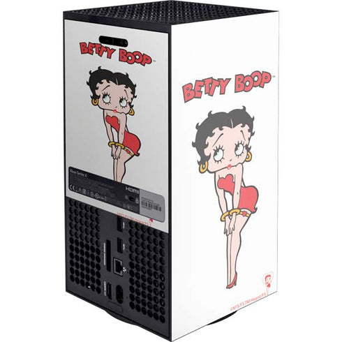 Betty Boop Pose Xbox Series X Console Skin