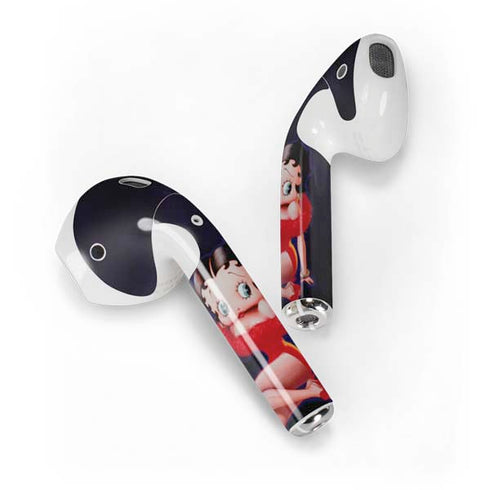 Betty Boop Red Dress Apple AirPods Skin