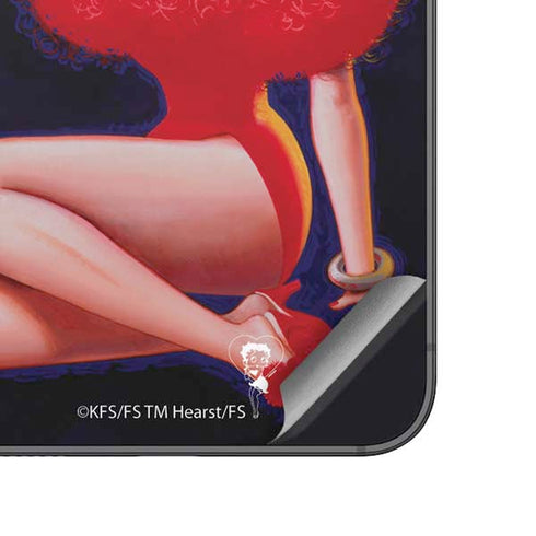 Betty Boop Red Dress Galaxy A14 5G Skin