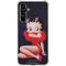 Betty Boop Red Dress Galaxy A54 5G Clear Case
