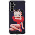 Betty Boop Red Dress Galaxy A54 5G Clear Case