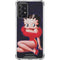 Betty Boop Red Dress Galaxy A72 5G Clear Case