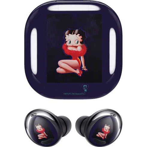 Betty Boop Red Dress Galaxy Buds Pro Skin