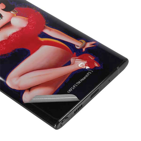 Betty Boop Red Dress Galaxy Note 10 Skin