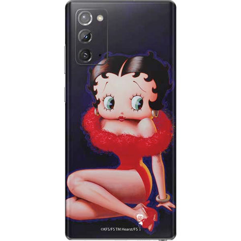Betty Boop Red Dress Galaxy Note20 5G Skin