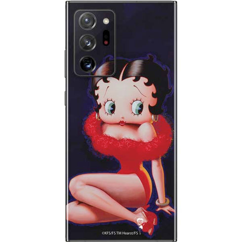 Betty Boop Red Dress Galaxy Note20 Ultra 5G Skin