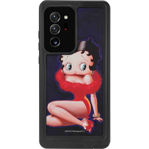 Betty Boop Red Dress Galaxy Note20 Ultra 5G Waterproof Case