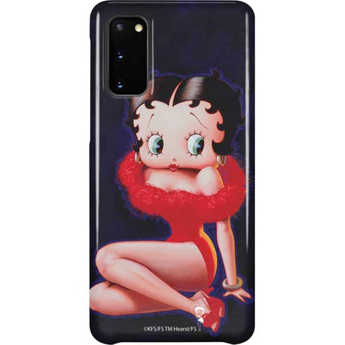 Betty Boop Red Dress Galaxy S20 Lite Case