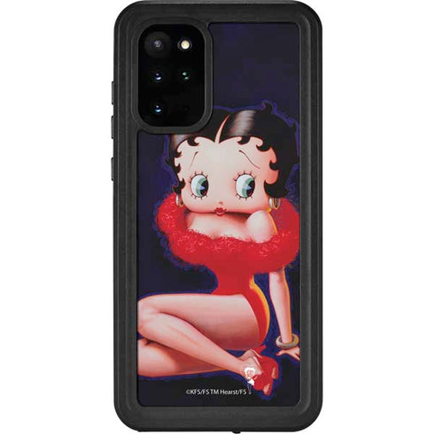 Betty Boop Red Dress Galaxy S20 Plus Waterproof Case
