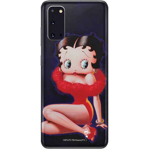 Betty Boop Red Dress Galaxy S20 Skin