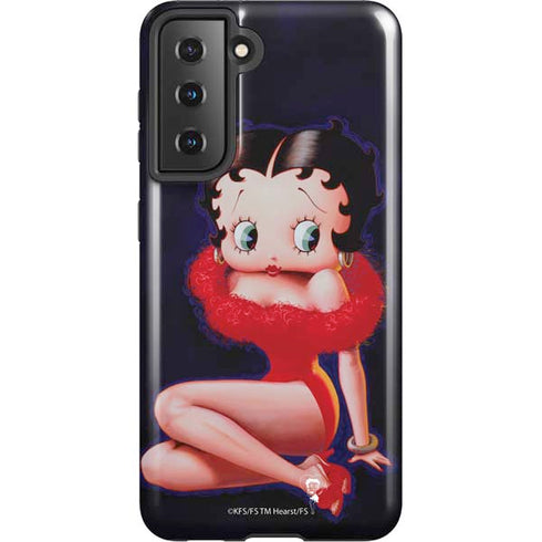 Betty Boop Red Dress Galaxy S21 5G Pro Case