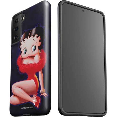 Betty Boop Red Dress Galaxy S21 Plus 5G Pro Case