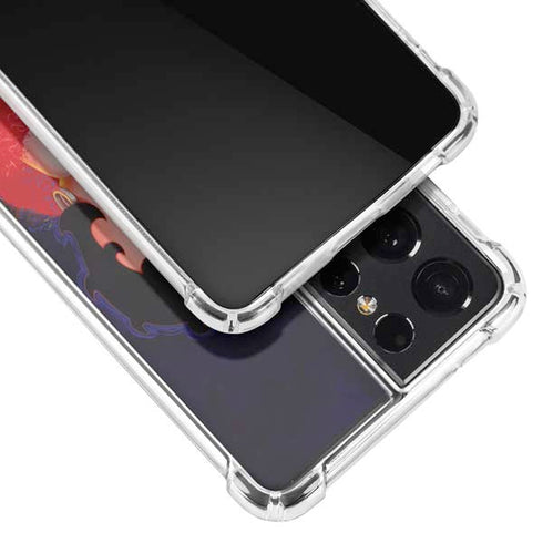 Betty Boop Red Dress Galaxy S21 Ultra 5G Clear Case