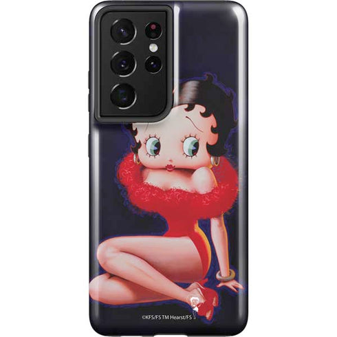 Betty Boop Red Dress Galaxy S21 Ultra 5G Pro Case
