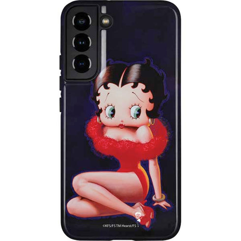 Betty Boop Red Dress Galaxy S22 Plus Pro Case