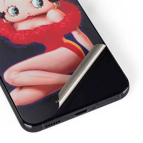 Betty Boop Red Dress Galaxy S22 Skin