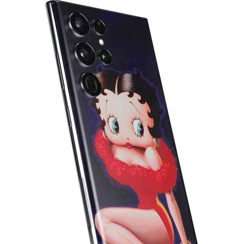 Betty Boop Red Dress Galaxy S22 Ultra Skin