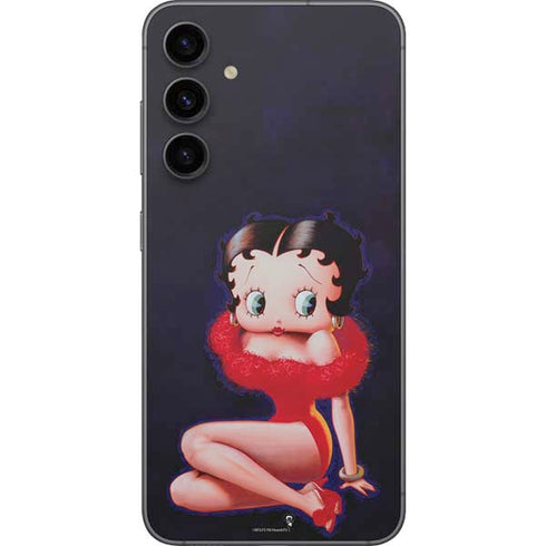 Betty Boop Red Dress Galaxy S23 FE Skin