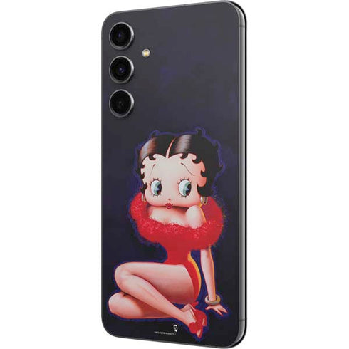 Betty Boop Red Dress Galaxy S23 FE Skin
