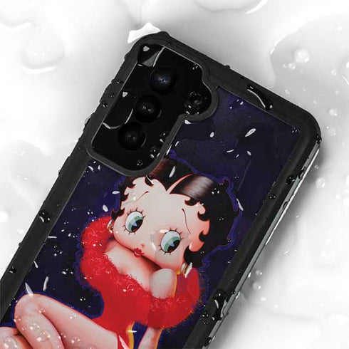 Betty Boop Red Dress Galaxy S23 Plus Waterproof Case