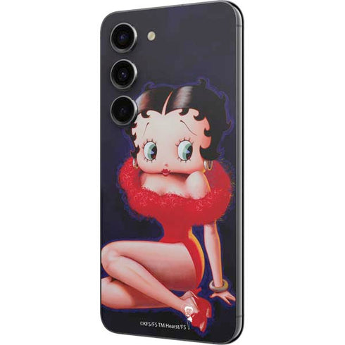 Betty Boop Red Dress Galaxy S23 Skin
