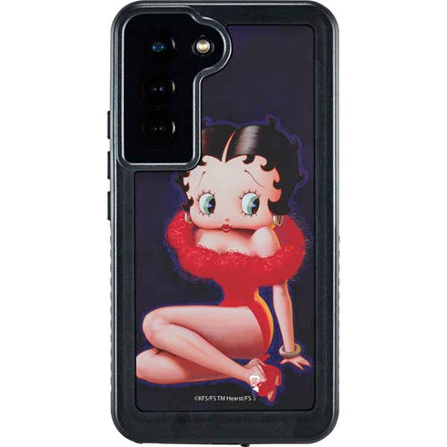 Betty Boop Red Dress Galaxy S23 Waterproof Case