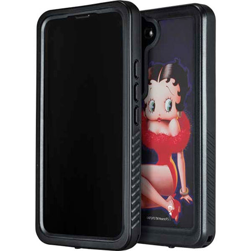 Betty Boop Red Dress Galaxy S23 Waterproof Case