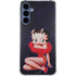 Betty Boop Red Dress Galaxy S24 Clear Case