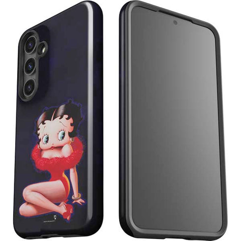 Betty Boop Red Dress Galaxy S24 Impact Case