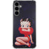 Betty Boop Red Dress Galaxy S24 Plus Clear Case