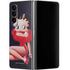 Betty Boop Red Dress Galaxy Z Fold4 5G Skin
