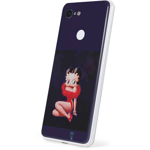 Betty Boop Red Dress Google Pixel 3 Skin