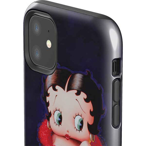 Betty Boop Red Dress iPhone 11 Impact Case