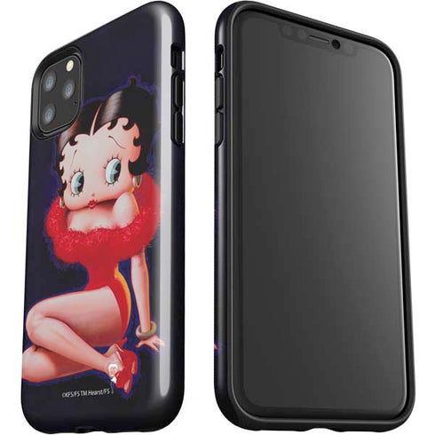Betty Boop Red Dress iPhone 11 Pro Max Impact Case
