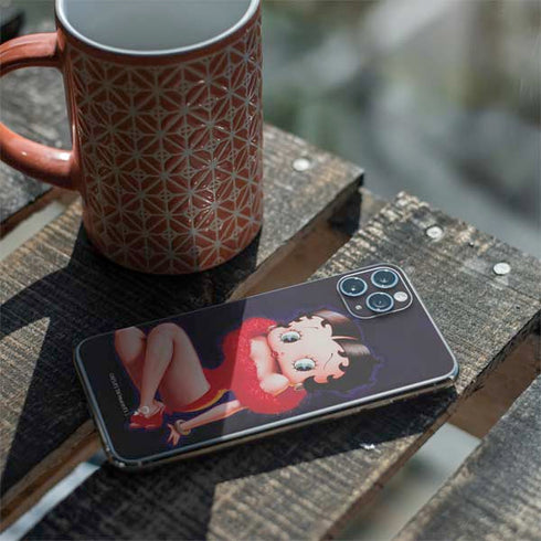 Betty Boop Red Dress iPhone 11 Pro Max Skin