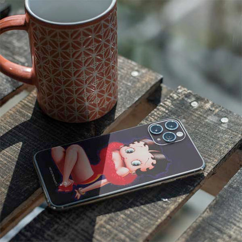 Betty Boop Red Dress iPhone 11 Pro Skin