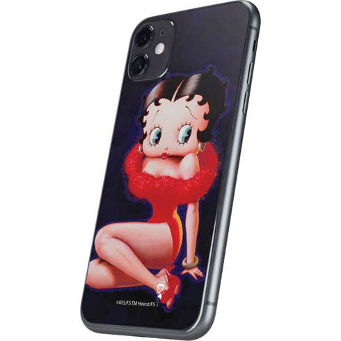 Betty Boop Red Dress iPhone 11 Skin