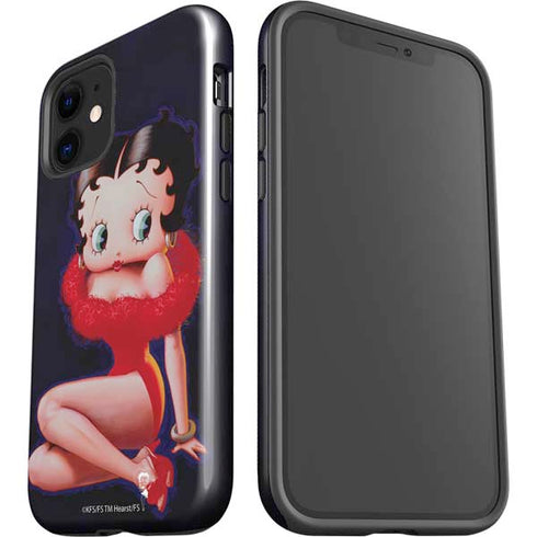 Betty Boop Red Dress iPhone 12 Impact Case
