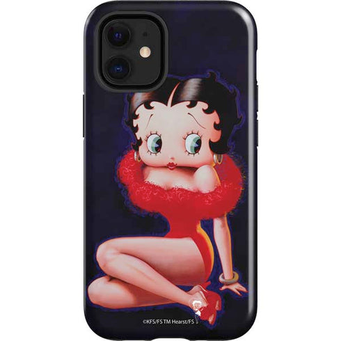 Betty Boop Red Dress iPhone 12 Mini Impact Case