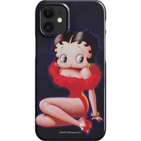 Betty Boop Red Dress iPhone 12 Mini Lite Case