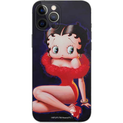 Betty Boop Red Dress iPhone 12 Pro Max Skin