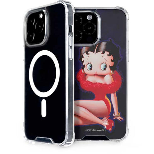 Betty Boop Red Dress iPhone 13 Pro Max MagSafe Case