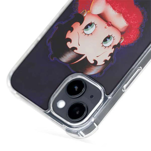 Betty Boop Red Dress iPhone 15 Plus MagSafe Case