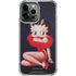 Betty Boop Red Dress iPhone 14 Pro Max Clear Case