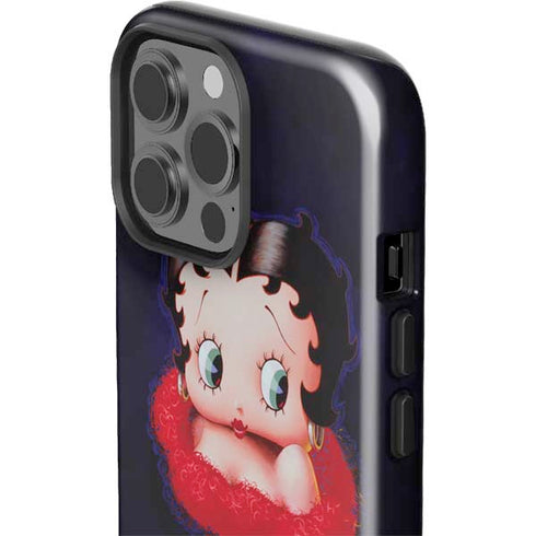 Betty Boop Red Dress iPhone 15 Pro Max Impact Case