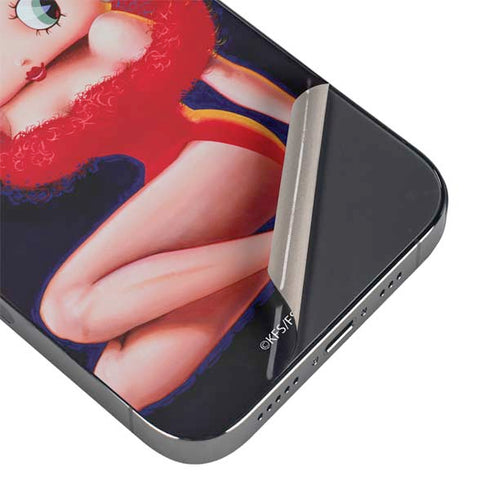Betty Boop Red Dress iPhone 14 Pro Max Skin